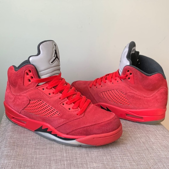 SOLD‼️Jordan 5 ‘Red Suede’ - Picture 3 of 12